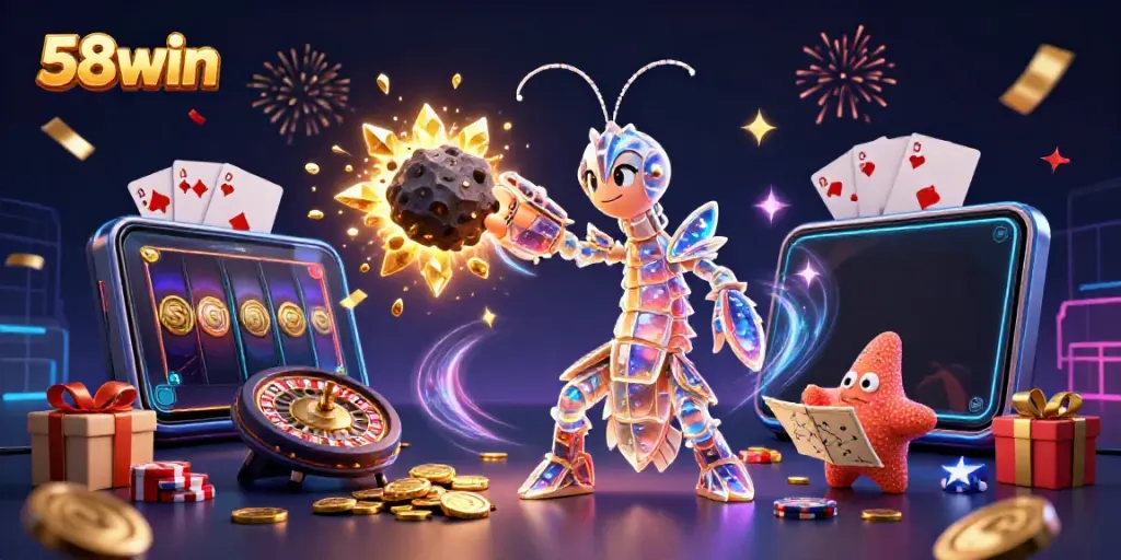 Experience thrilling jackpots and slots in an epic 58win casino battle!